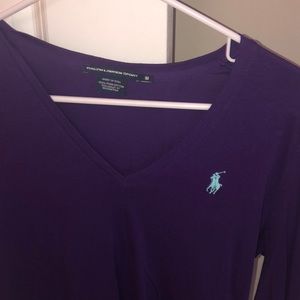 Ralph Lauren long sleeve v-neck top